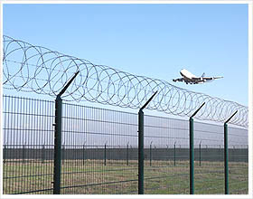 機場護欄網規格與生產廠家解析 附效果圖、產品圖、型號圖與工程圖